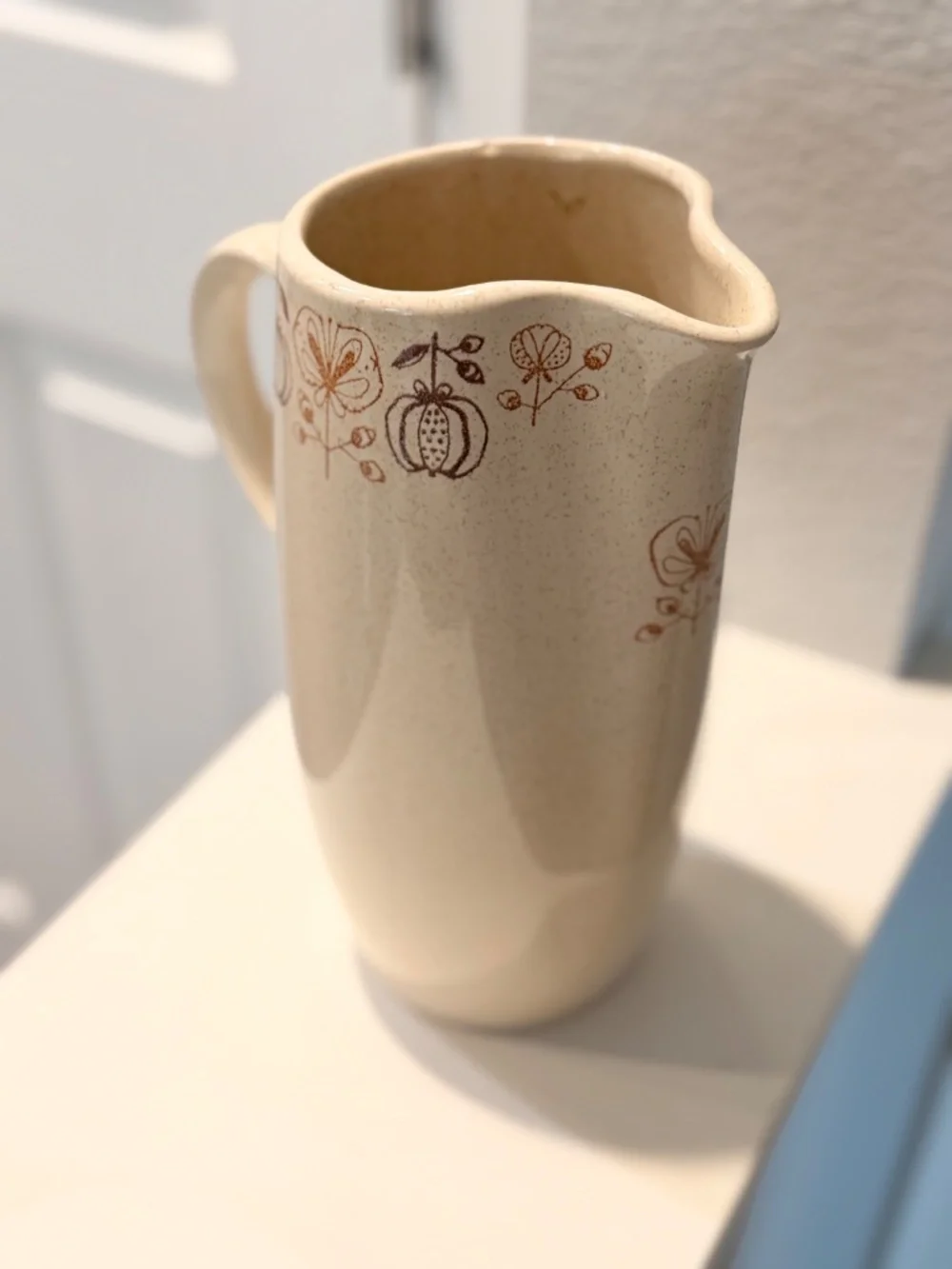 Vintage Ceramic Pitcher by Franciscan Pottery